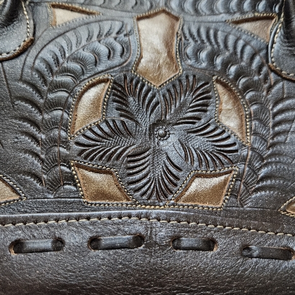 T.Saldivar Brown Handbag - Picture 2 of 9